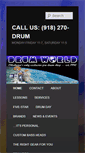 Mobile Screenshot of drumworldtulsa.com